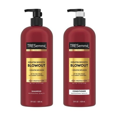 Tresemme Keratin Smooth Shampoo & Conditioner 28 fl oz 2ct All Hair Types