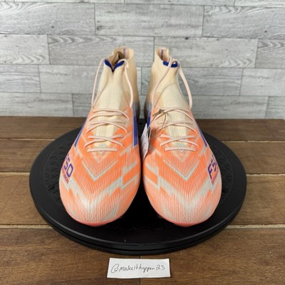 Adidas F50 Sparkfusion Elite Mid FG AG Soccer Cleats Orange JH7647