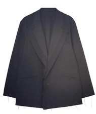 s  yte Yohji Yamamoto Reversible Flannel Cotton Jacket Men  s Size 3 -From Japan