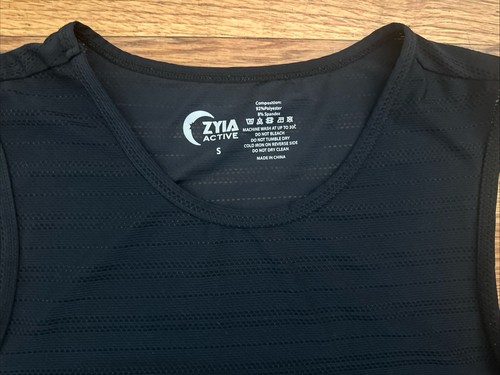 Zyia Active Cubana Muscle Tanktop Damen Gr. Small schwarz - Bild 3 von 4
