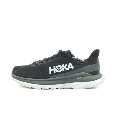Hoka One Damen Mach 4 Schuhe Schwarz/Grau/Weiß Atmungsaktiv Laufschuh EU 41 