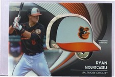 2022 Topps Ryan Mountcastle #BH-RM Orioles Batting Helmet Commemorative Relic