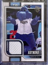 2026 Topps Series 1 Celebration Raymond Tampa Bay Rays Mascot Relic #MAS-RAY