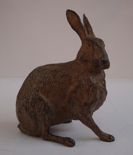 Statue Sculpture Lapin Lievre Animalier Chasse Style Art Deco Style Art Nouveau
