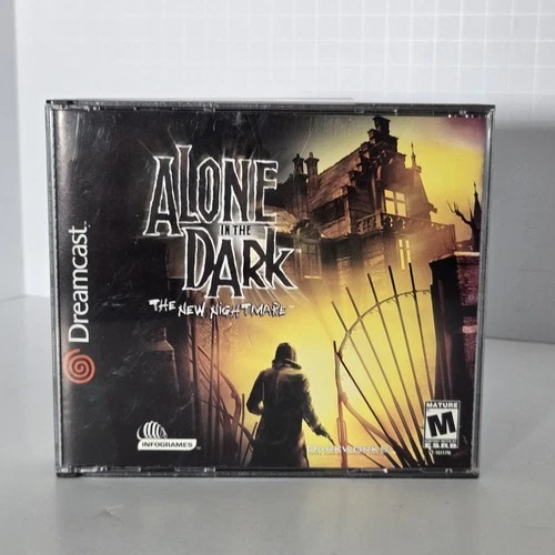 Alone in the Dark: The New Nightmare (Sega Dreamcast, 2001) CIB Manual - Tested
