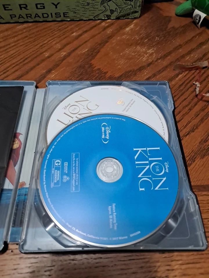 The Lion King Steelbook Signature Collection (Blu-ray + DVD w/Film Frames) - Image 3 of 4