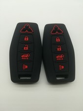 2silicone Fob Key Cover For 2021 2022 2023 2024 Mitsubishi Outlander Kr5mtxn1
