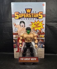 WWE Superstars Series 14 The Great Muta Figure Green Face Black Pants (CHASE)