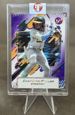 2025 Topps Pristine - Lawrence Butler #99 Purple Encased Refractor /99 Athletics