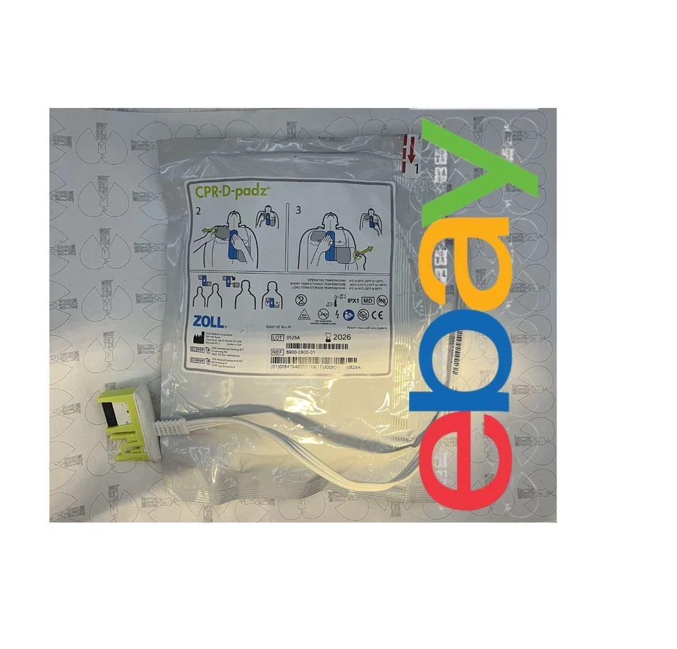Zoll CPR-D-Padz 8900-0800-01 Expire July - December 2026 - Image 2 of 4