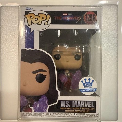 Funko POP!: Marvel Studios - The Marvels - Ms. Marvel #1256 (With Sleeve)