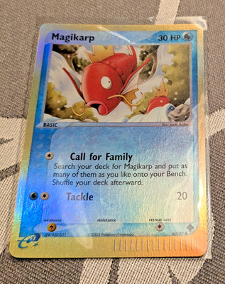 Pokemon Card Magikarp EX Dragon Reverse Holo 60/97