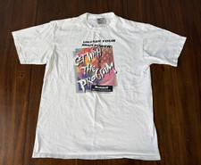 Microsoft Get With The Program Oneita Tech Promo Shirt Size Large Vintage