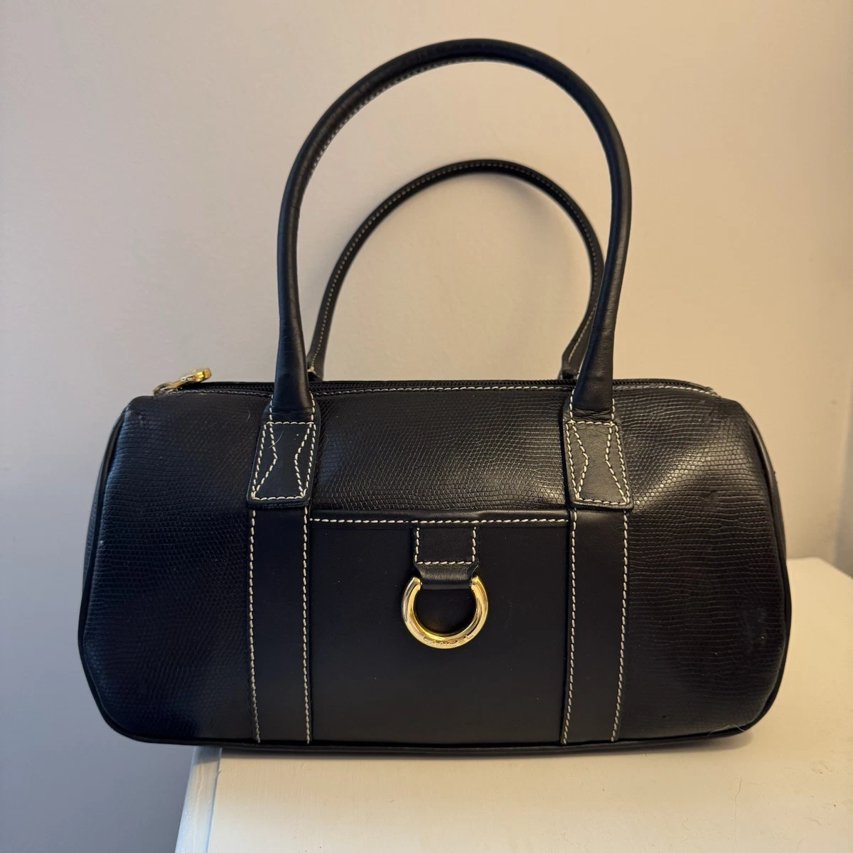Lancel Leather Exterior Satchel/Top Handle Bag Handbags & Bags for