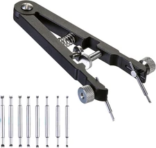 Spring Bar Pliers Tool, Watchband Pliers with Robust 8 Pins, 6825 Spring Bar Twe