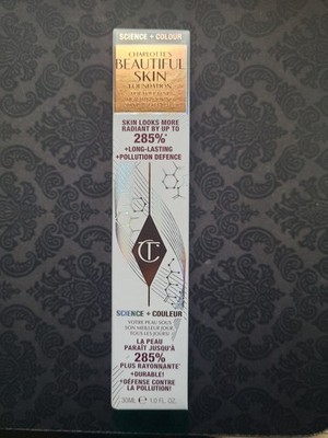 NIB Charlotte Tilbury Beautiful Skin Foundation 6 Cool 1 oz Original Formula