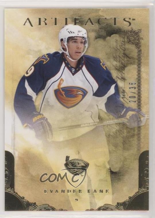 2010-11 Upper Deck Artifacts Gold 20/35 Evander Kane #30 n1u