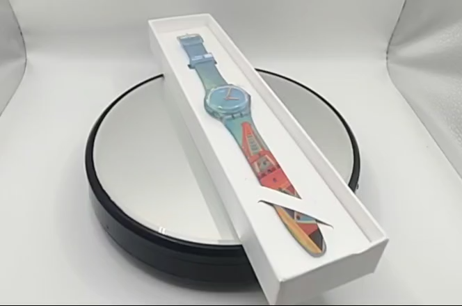 Swatch × CENTRE POMPIDOU GZ357 Eiffel Tower By Robert Delaunay
