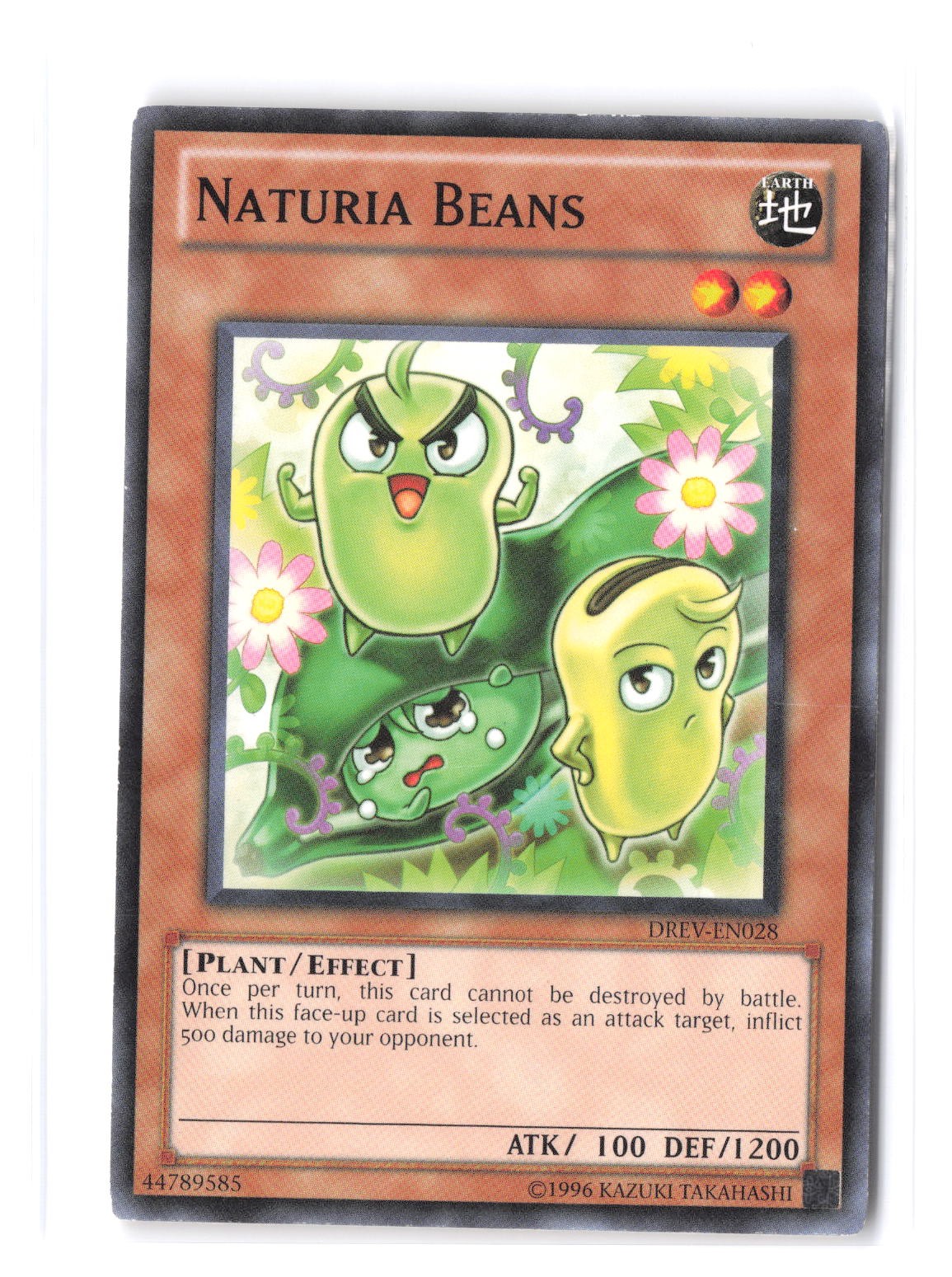 Naturia Beans DREV-EN028 YuGiOh Duelist Revolution trading card — raw and PSA graded price guide