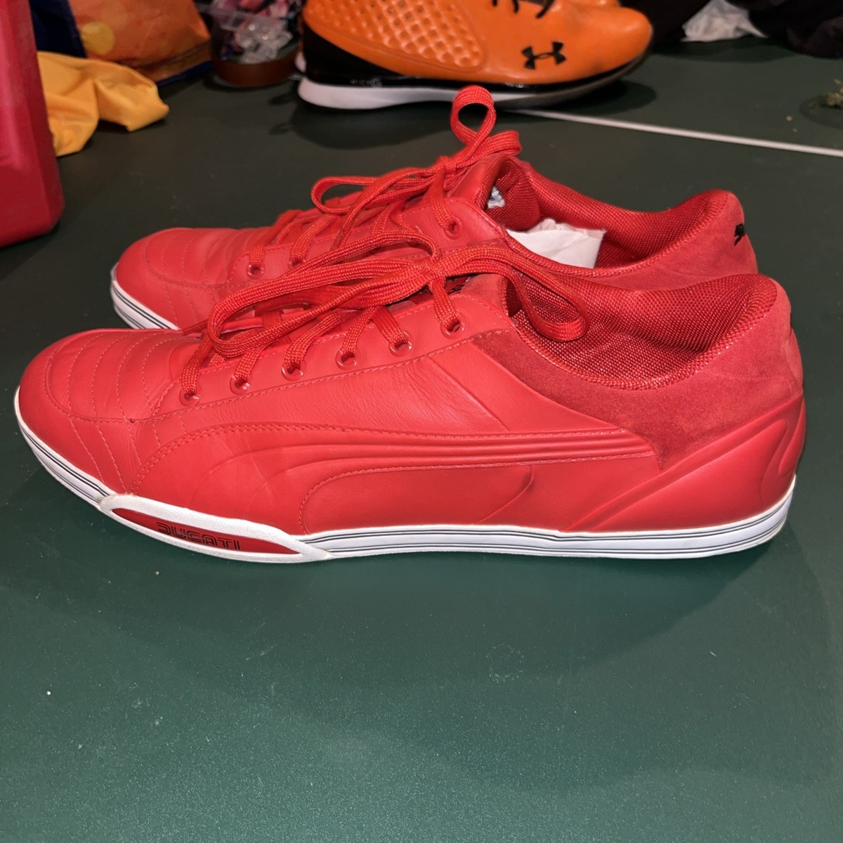 DUCATI×PUMA/ライディングシューズ PUMA DUCATI Sneaker Red Sz 14 PERFECT!!! | eBay