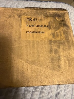 GENUINE KYOCERA TK-67 MITA FS-3820N 3830N TONER KIT New