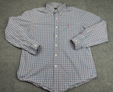 Ralph Lauren Shirt Mens Large Plaid Long Sleeve Button Down