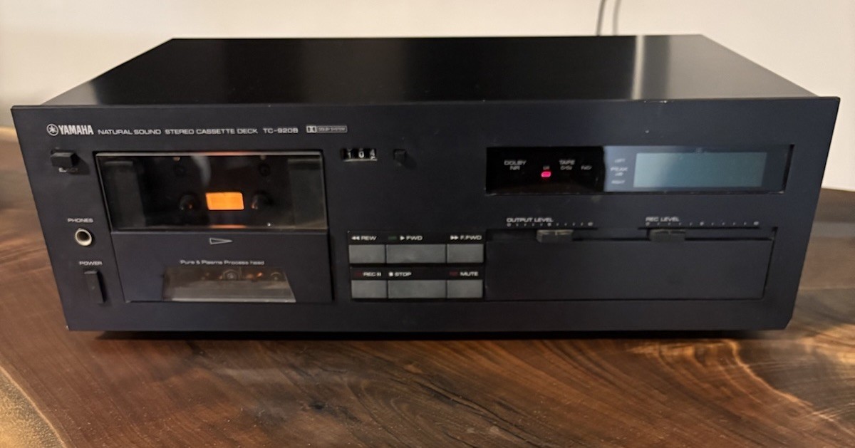 Yamaha TC-920B Cassette Deck Tested, Limited Functionally | eBay