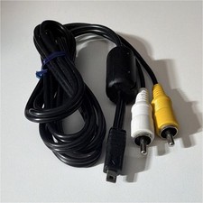 Mini USB to RCA AV Cable Composite Video/Audio for Sony Handycam JVC