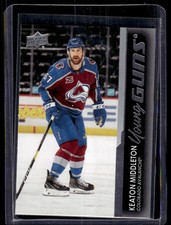 2021-22 Upper Deck Young Guns Keaton Middleton Rookie #211 Colorado Avalanche