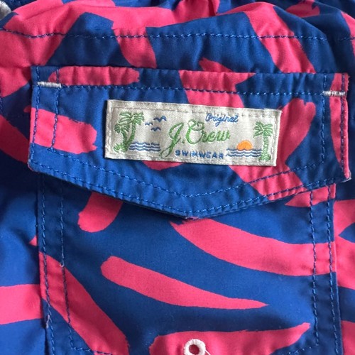 CrewCuts J. Crew Beachy Colorful Swim Trunk Boys Size 7 - Picture 7 of 9