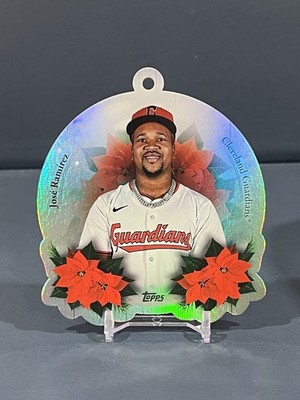 2025 Topps Holiday Ornament Jose Ramirez #OO-18 Cleveland Guardians