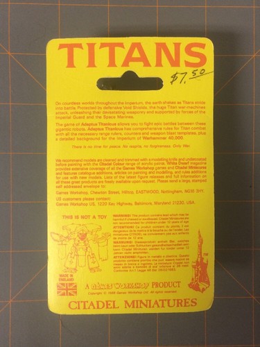 Citadel Miniatures TITANS # 0-7278-4 ORK BATTLEWAGON IV New/Sealed - Picture 3 of 3