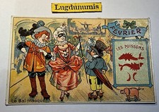 Chromo Chicorée Extra la belle jardinière signe astrologique Les Poissons