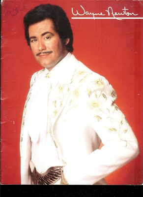 Wayne Newton Program-22Pg -Glossy! Great Photos!Collectible!