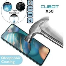 100% Genuine Tempered Glass 9H Screen Protector (X 50) For Cubot X50