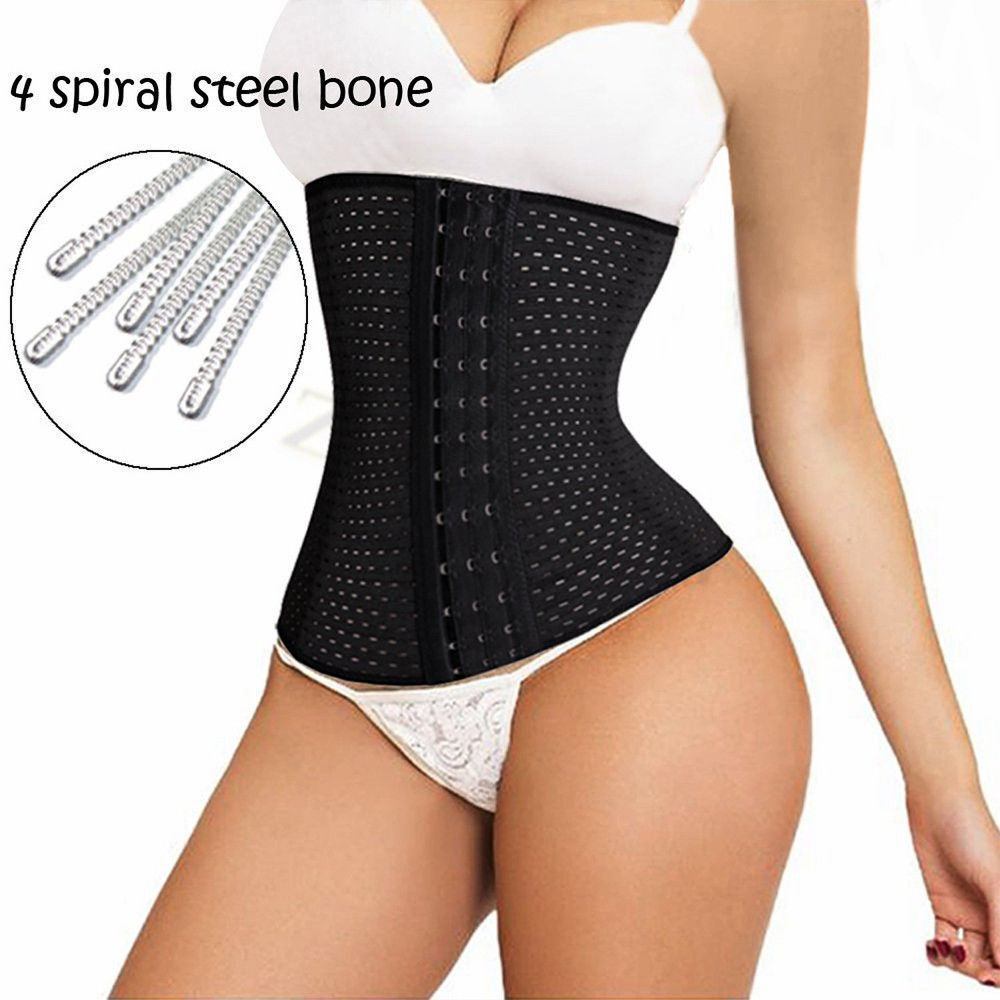 Body Shaper Waist Training Trainer Cincher Underbust Boned Corset Slim Shapewear