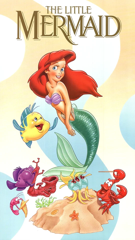 WALT DISNEY The Little Mermaid 33.25" x 18.25" Offset Lithograph Contemporary - Image 2 of 4