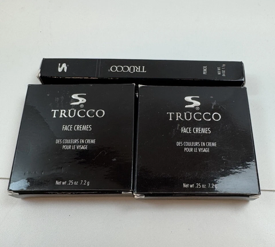 LOTE 2 Cremas Faciales Sebastian TRUCCO MORDERN Metálicas y Lápiz de Ojos DESCONTINUADO Nuevo Foto 2 de 4