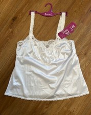 Illusion Lace Camisole Women's Undergarment Sz 40