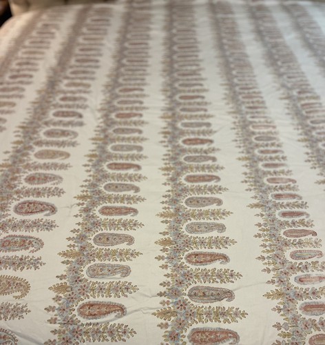 Ralph Lauren CAMILE PAISLEY FADED CORAL COMFORER ~Full/Queen - Picture 1 of 5