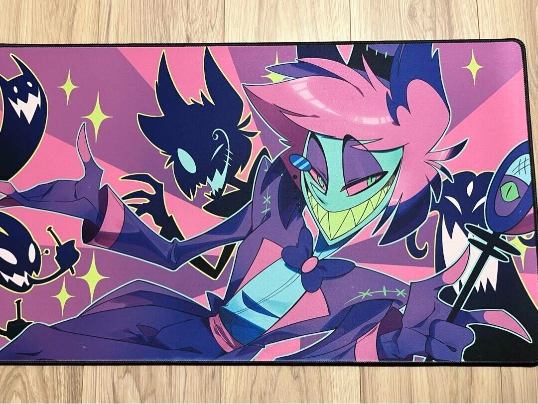 【未使用】Hazbin Hotel プレイマット Hazbin Hotel Neon Alastair Playmat Unused | eBay