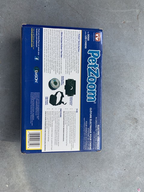 petzoom electric dog fence