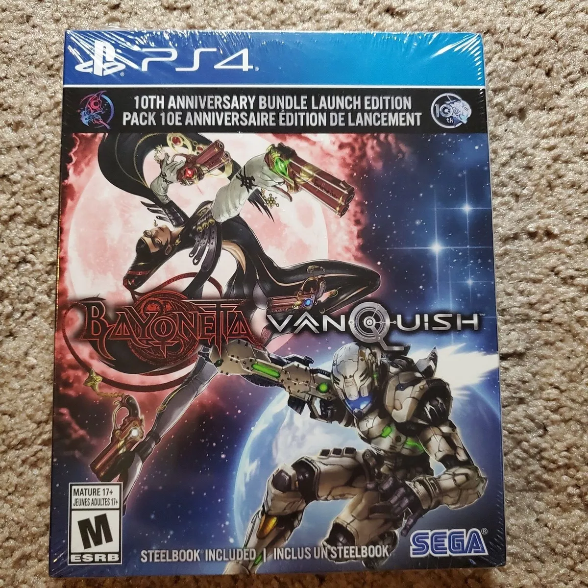 Bayonetta & Vanquish 10th Anniversary Bundle: Launch Edition - PlayStation 4