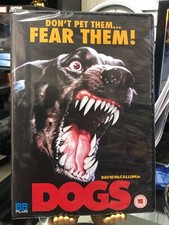DOGS (DVD) Burt Brinckerhoff, David McCallum, Sandra McCabe, ZONE 2, 88 FILMS!