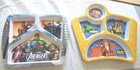 Zak Designs; Bob the Builder & Marvel Avengers Melamine Compartment Plates 2