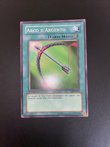 Yu Gi Oh Legend Of The White Dragon Blue Eyes LDD-I071 1st Edition Silver Arc - Picture 3 of 4