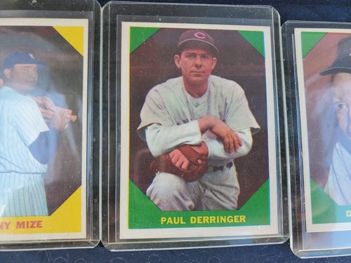 Fleer Baseball Greats 1960 Lot Of 6 Cards In Protectors HOF 'ers FREE SHIPPING - Picture 3 of 15
