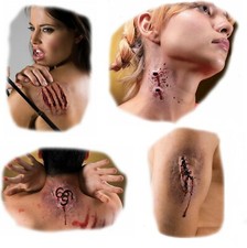 Halloween FX Make-Up Latex Prosthetics Hollywood Quality Vampire Dracula Zombie