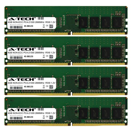 16GB Kit 4 x4GB For Dell XPS Desktops T 8900 8910 8920 8920SE 8930 SE Ram Memory - Picture 1 of 3