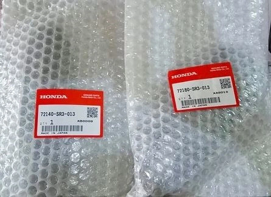 Juego de manijas de puerta exterior delantera derecha Honda genuino OEM 72140-SR3-013 72180-SR3-013 Foto 2 de 4